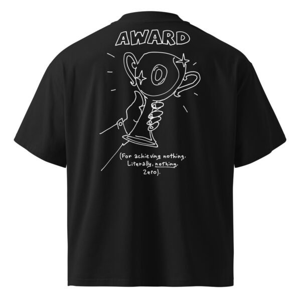 Unisex organic oversized high neck t-shirt - Image 6