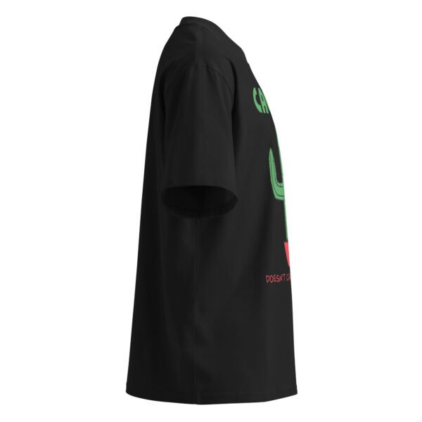 Unisex organic oversized high neck t-shirt - Image 7