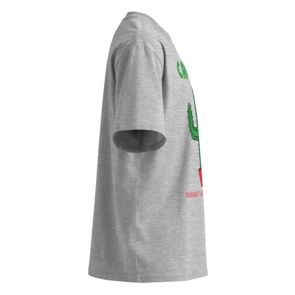 Unisex organic oversized high neck t-shirt - Image 11