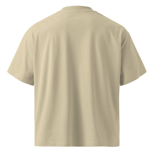 Unisex organic oversized high neck t-shirt - Image 6