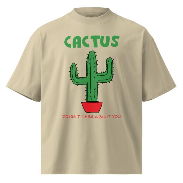 Unisex organic oversized high neck t-shirt - Image 13