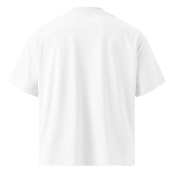 Unisex organic oversized high neck t-shirt - Image 10