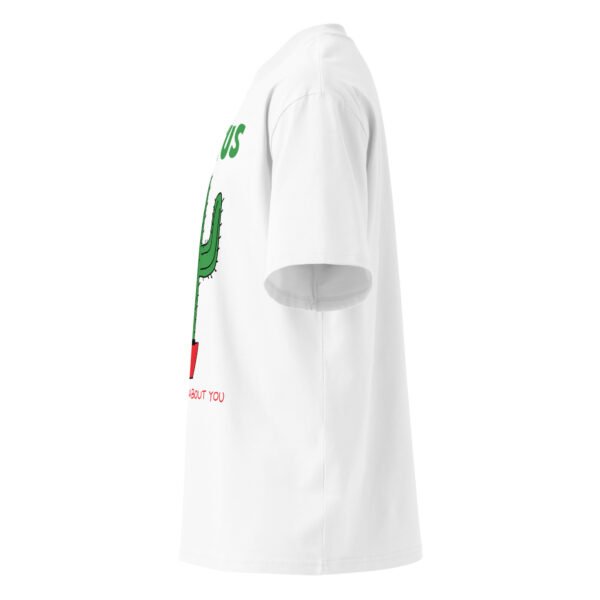 Unisex organic oversized high neck t-shirt - Image 20