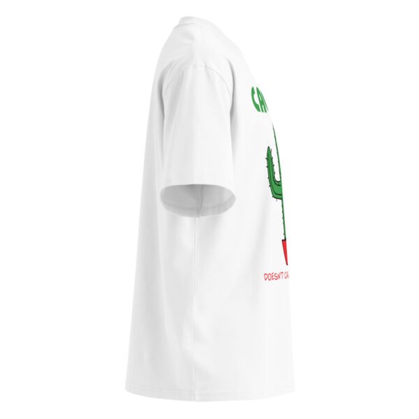 Unisex organic oversized high neck t-shirt - Image 19